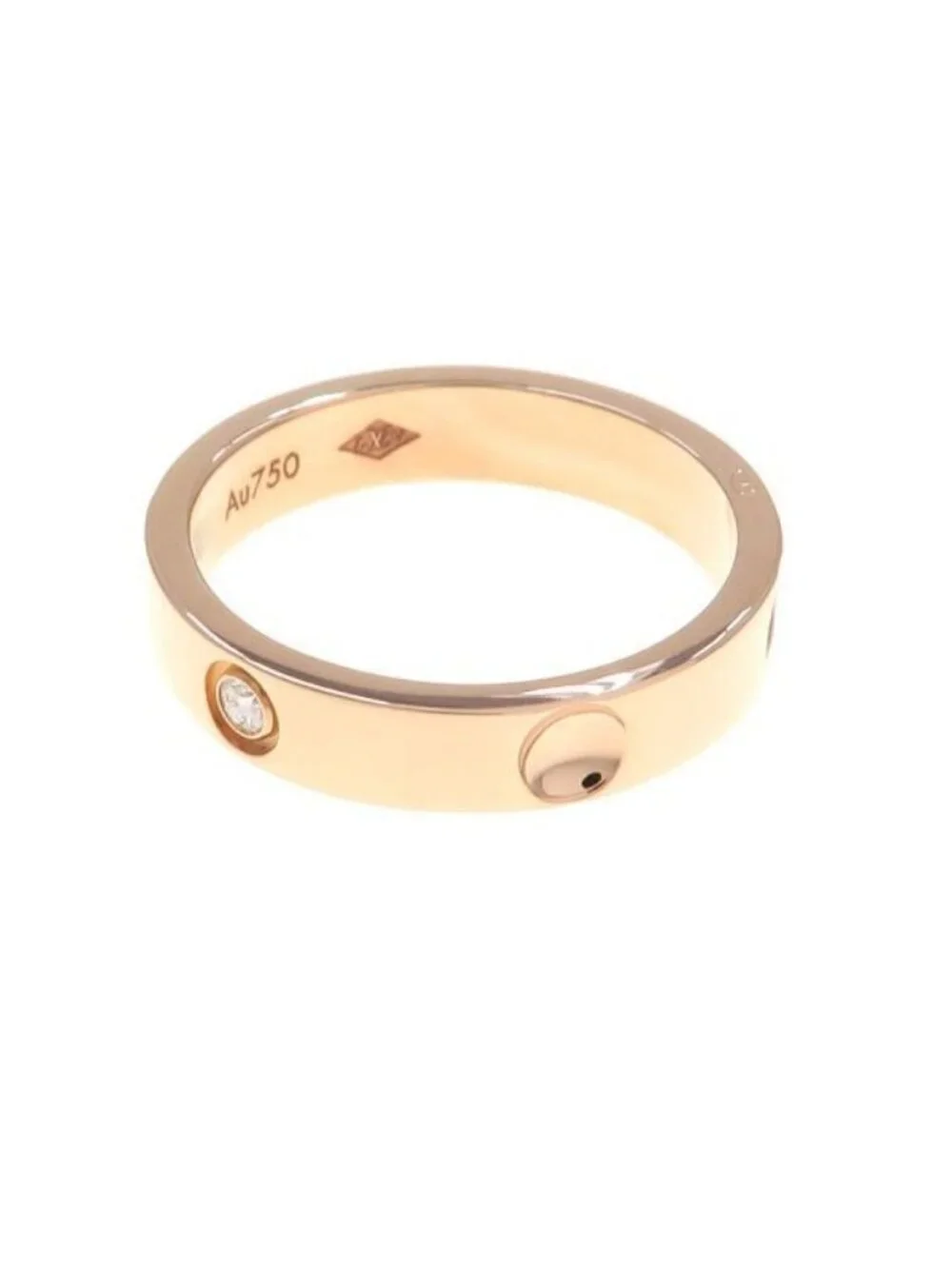 Louis Vuitton Alliance Empreinte Ring Diamond